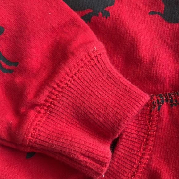 Carters hooded red with moose jacket 12m - Picture 3 of 6